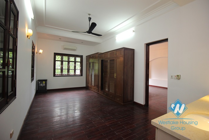 Furnished house front patio for rent in Dang Thai Mai alley, Tay Ho, Hanoi