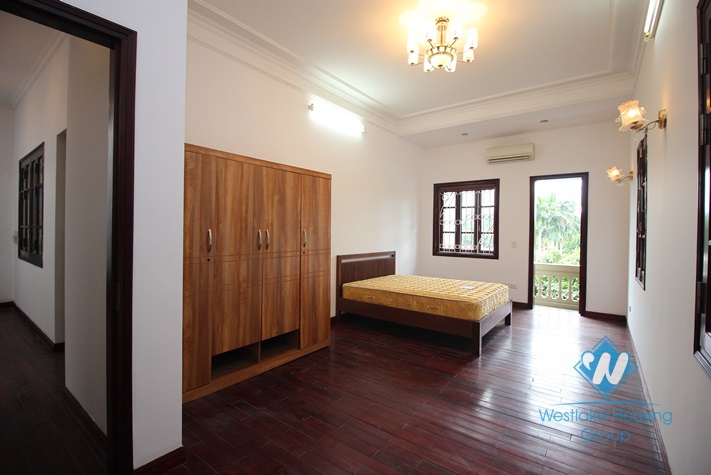 Furnished house front patio for rent in Dang Thai Mai alley, Tay Ho, Hanoi
