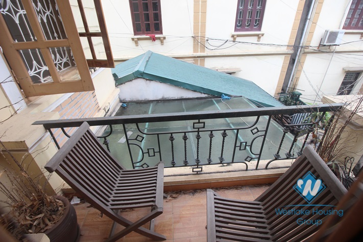 Two bedrooms house with nice yard for rent in Tay Ho area, Ha Noi