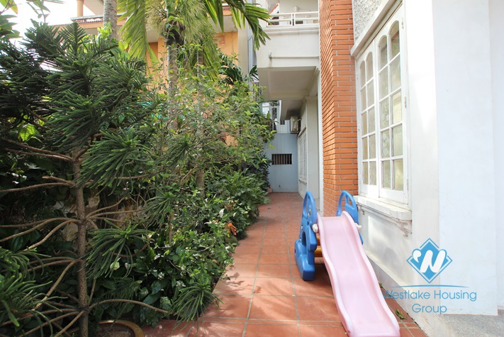 Nice house with lake view available for lease in Westlake area, Tay Ho, Hanoi- unfurnished.