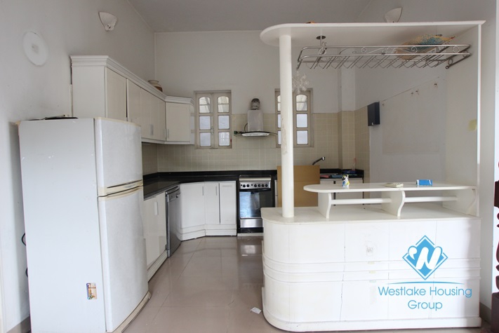 Nice house with lake view available for lease in Westlake area, Tay Ho, Hanoi- unfurnished.