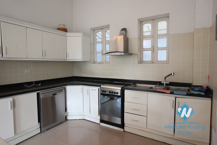 Nice house with lake view available for lease in Westlake area, Tay Ho, Hanoi- unfurnished.
