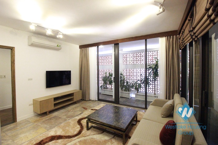 Brand new apartment in good sharpe with two bedroom for rent in Dang Thai Mai, Tay Ho, Hanoi, Vietnam