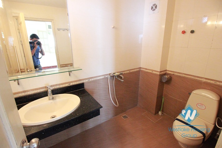 Wood floor house with a lot of light and 4 bedrooms for rent in Peach garden - Westlake, Tay Ho, Hanoi, Vietnam