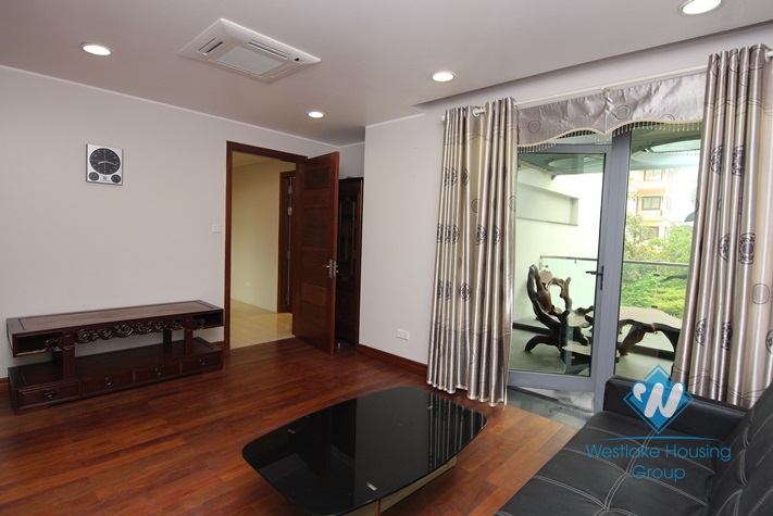 5 storey modern Tay Ho villa for rent with a car garage and elevator
