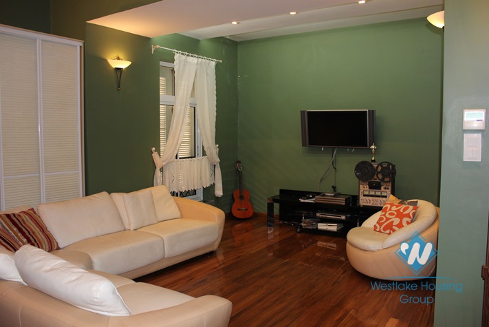Big and high quality house with swimming pool for rent in Vuon Dao, Tay Ho, Ha Noi