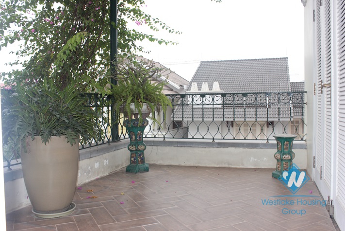Modern and beautiful house for lease in Tay Ho district, Hanoi
