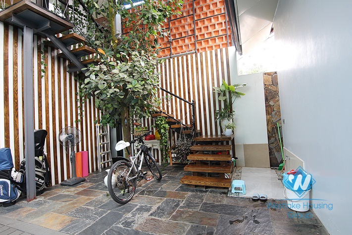 Gorgeous swimming pool garden villa for rent in Tay Ho