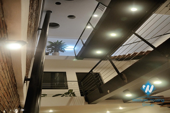 Beautiful houses with nice design for rent in Xuan La street, Tay Ho, Hanoi
