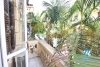 Small house with lake view available for rent on Au Co street, Tay Ho, Hanoi, fully furnished.