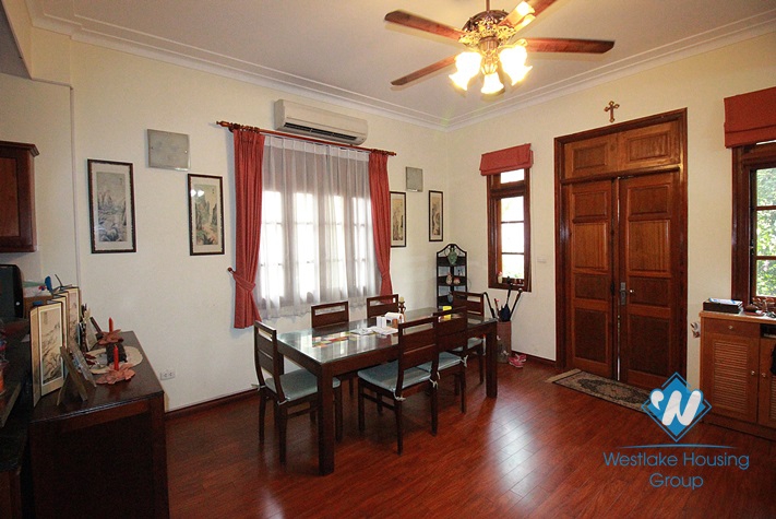 A nice house with swimming pool for rent in Tay Ho area.