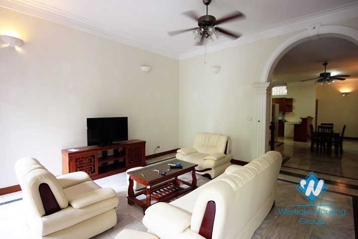 Lovely swimming pool house for rent on To Ngoc Van, Tay Ho