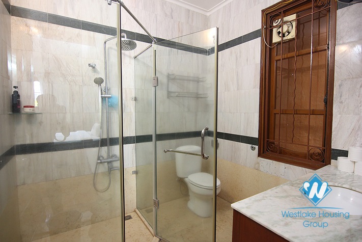Lovely swimming pool house for rent on To Ngoc Van, Tay Ho