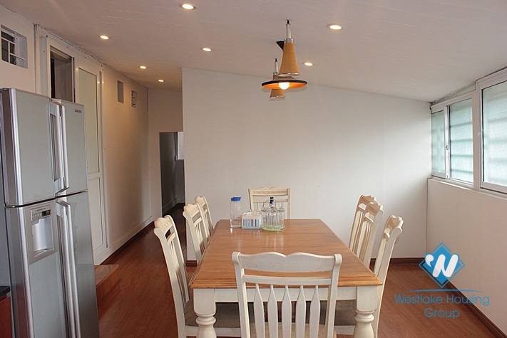 House with big garden for rent in An Duong, Tay Ho, Ha Noi