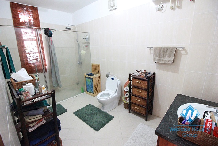 A nice house with swimming pool for rent in Tay Ho area.