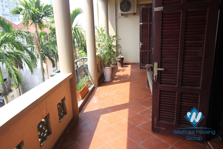 Garden house with swimming pool for rent in Tay Ho