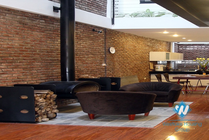 Beautiful houses with nice design for rent in Xuan La street, Tay Ho, Hanoi