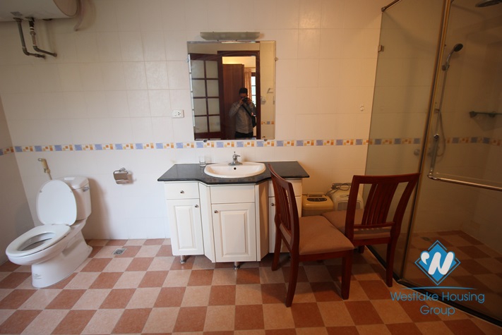 Charming house located in a quiet area with swimming pool and 5 bedrooms for rent in Westlake Tay Ho, Hanoi, Vietnam