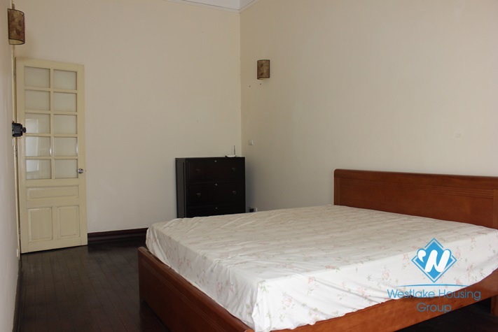 House with nice garden for rent in To Ngoc Van, Tay Ho, Hanoi