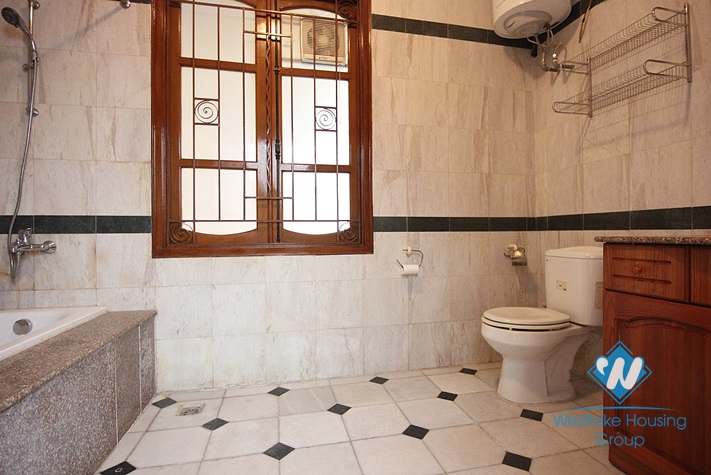 Lovely swimming pool house for rent on To Ngoc Van, Tay Ho