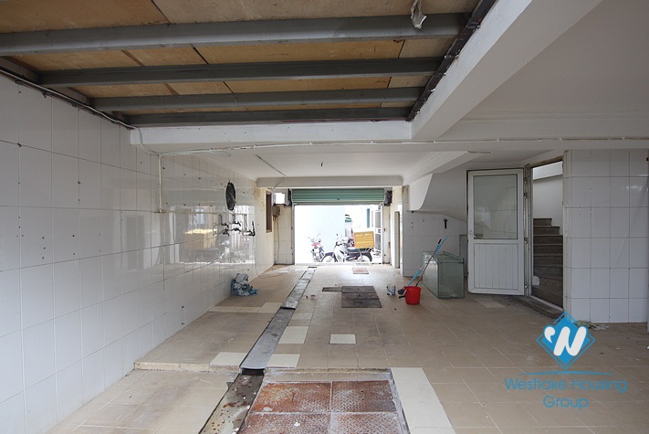 Nice house is suitable for restaurant or office for rent in Tay Ho