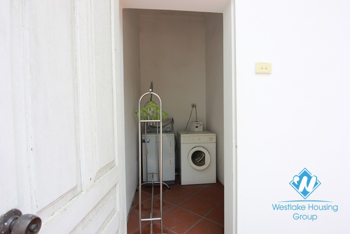 Garden house with extreme space and light for rent in Tay Ho, Ha Noi.