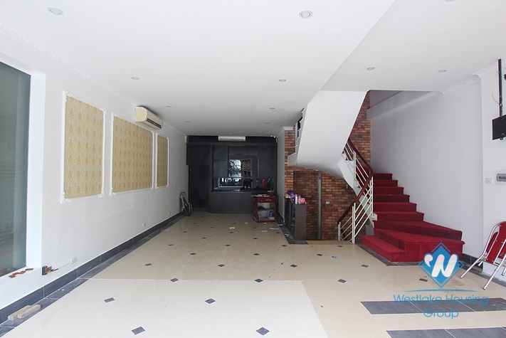 Nice house is suitable for restaurant or office for rent in Tay Ho