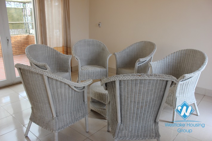 Nice corner house for rent in Westlake Tay Ho, Hanoi