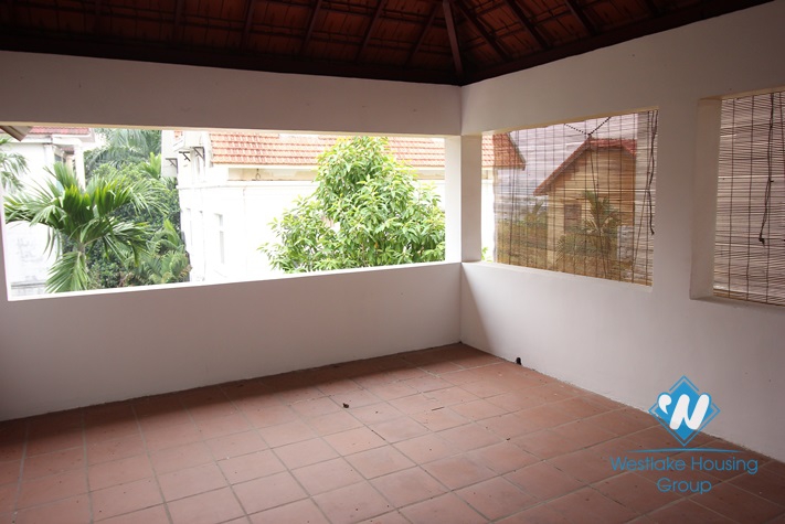 Charming house located in a quiet area with swimming pool and 5 bedrooms for rent in Westlake Tay Ho, Hanoi, Vietnam