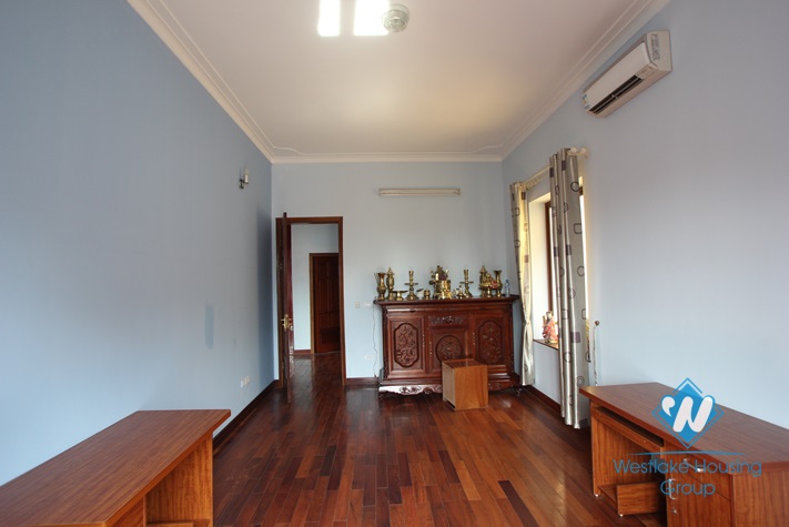 Furnished house with swimming pool available for rent  in Tay Ho district, Hanoi
