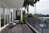 Lakeside executive apartment with large terrace for rent in Tay Ho, Hanoi