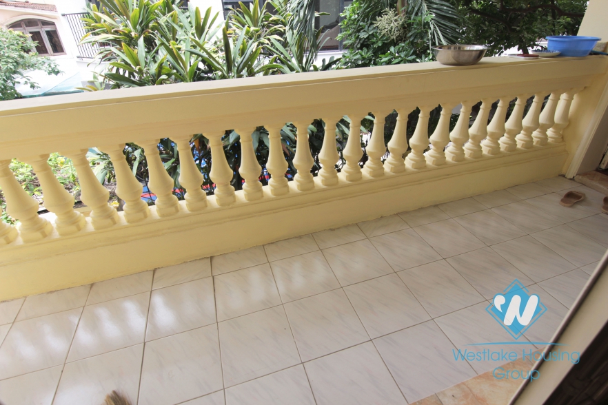 French villa for rent with lots of outside space in the heart of Tay Ho, Hanoi