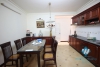 Nice house with 4 bedrooms and car parking space for rent in Ba Dinh