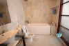 Nice house with 4 bedrooms and car parking space for rent in Ba Dinh
