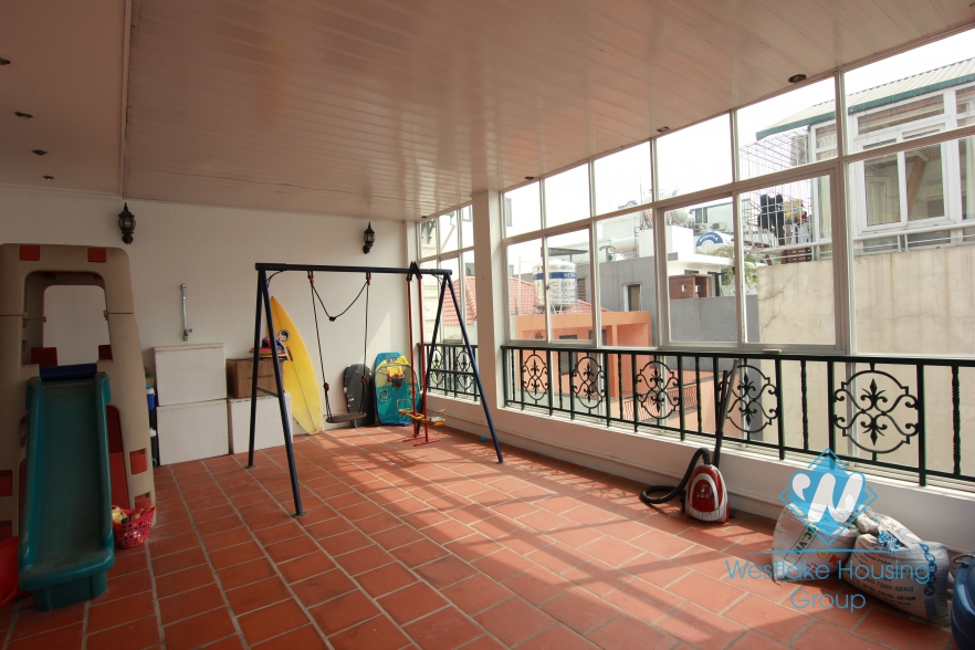 Beautiful garden house for rent on the lakeshore Tay Ho, Hanoi