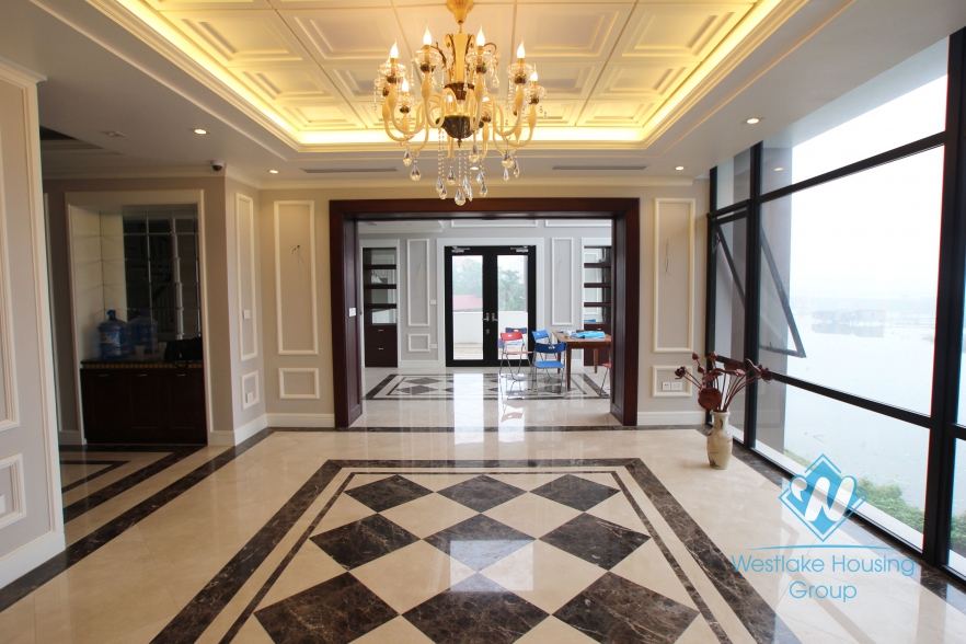 Luxury house with lake view available for lease in Westlake area, fully furnished.