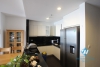 Hight floor apartment for rent with nice view in Nui Truc, Ha Noi 