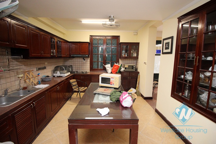 Lake side house with beautiful lake view for rent in Truc Bach, Ba Dinh, Hanoi