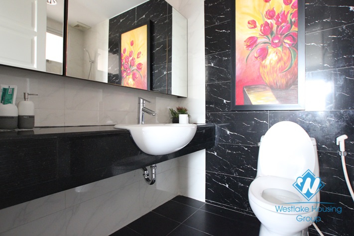 Apartment with nice furniture available for lease in Ciputra, Tay Ho, Hanoi- fully furnished