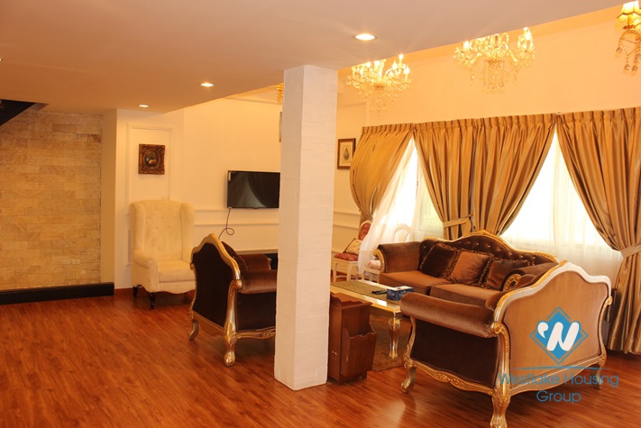 Modern penthouse available for lease in Ciputra, Tay Ho, Hanoi