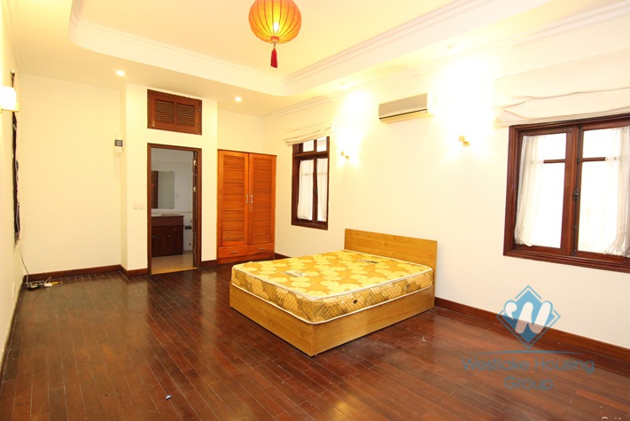 Spacious house for rent in Dang Thai Mai alley, Tay Ho, Hanoi