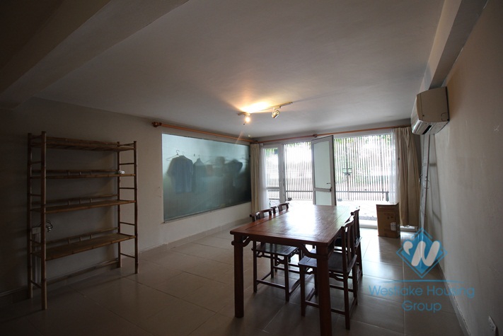 Lake side apartment for rent in Nghi Tam Village, cozy and spacious