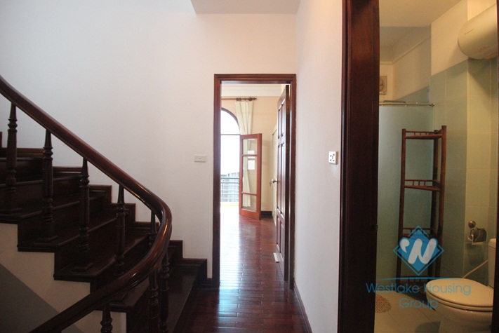 Unfurnished house for rent in To Ngoc Van street, Tay Ho, Hanoi