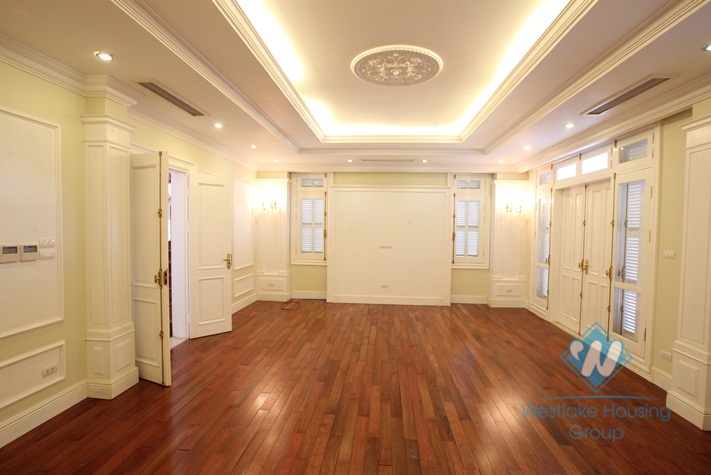 Wonderful house for rent in T block, Ciputra, Tay Ho, Hanoi