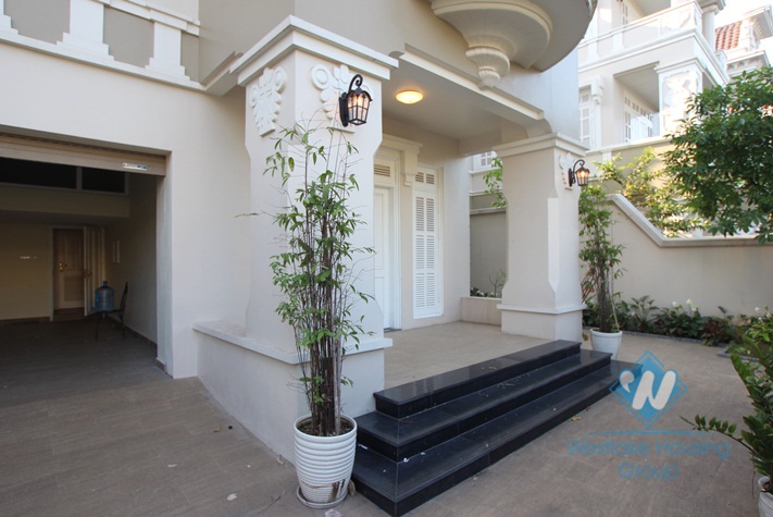 Wonderful house for rent in T block, Ciputra, Tay Ho, Hanoi