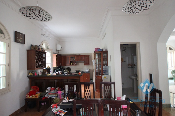 Big House with nice yard for rent in Dang Thai Mai st, Tay Ho, Ha Noi
