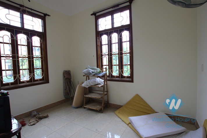 Small house in a quiet lane available for rent in Tay Ho district, Hanoi.