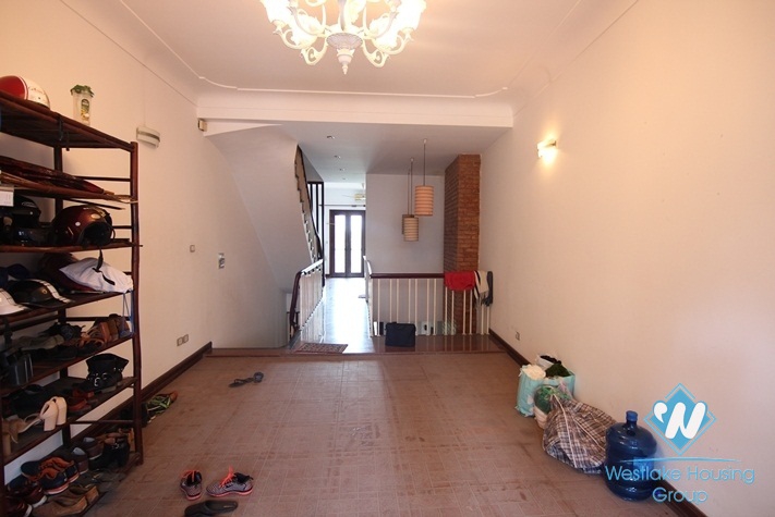 Beautiful and spacious house is available for rent in Tay Ho, Hanoi