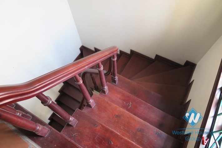 Nice house with small yard for rent on Dao Tan, Ba Dinh, Hanoi