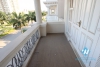 Unfurnish large size house with garden and swimming pool for rent in Ciputra, Tay Ho, Hanoi